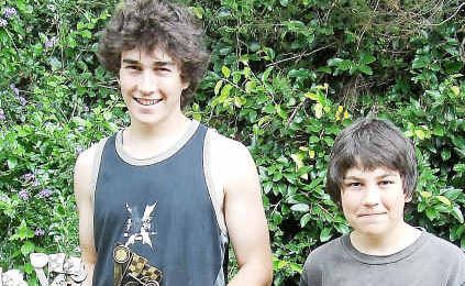 Fundraiser: Scott Sheather (left) before his accident. Fundraiser: Scott Sheather (left) before his accident.